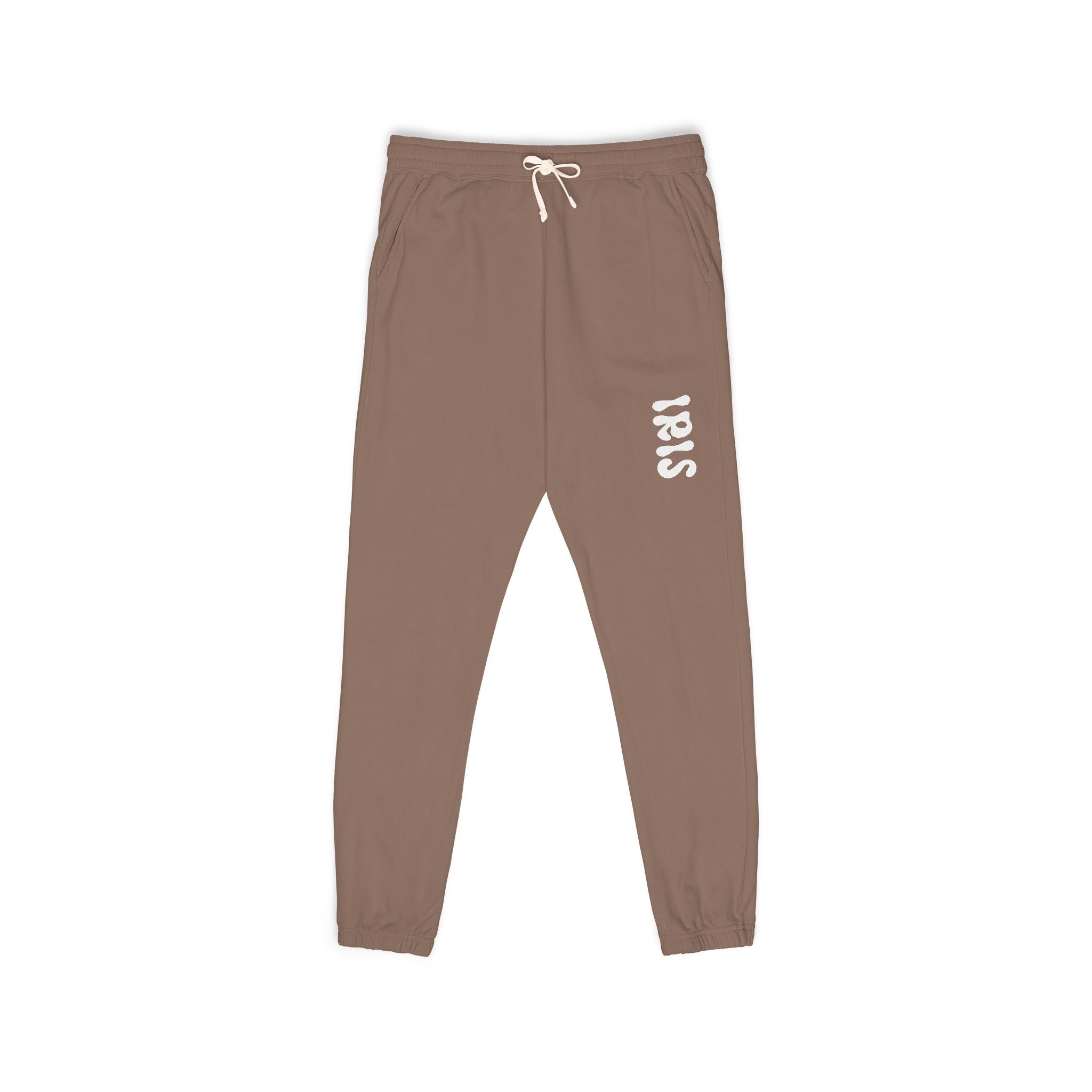 Unisex Garment-Dyed Fleece Sweatpants