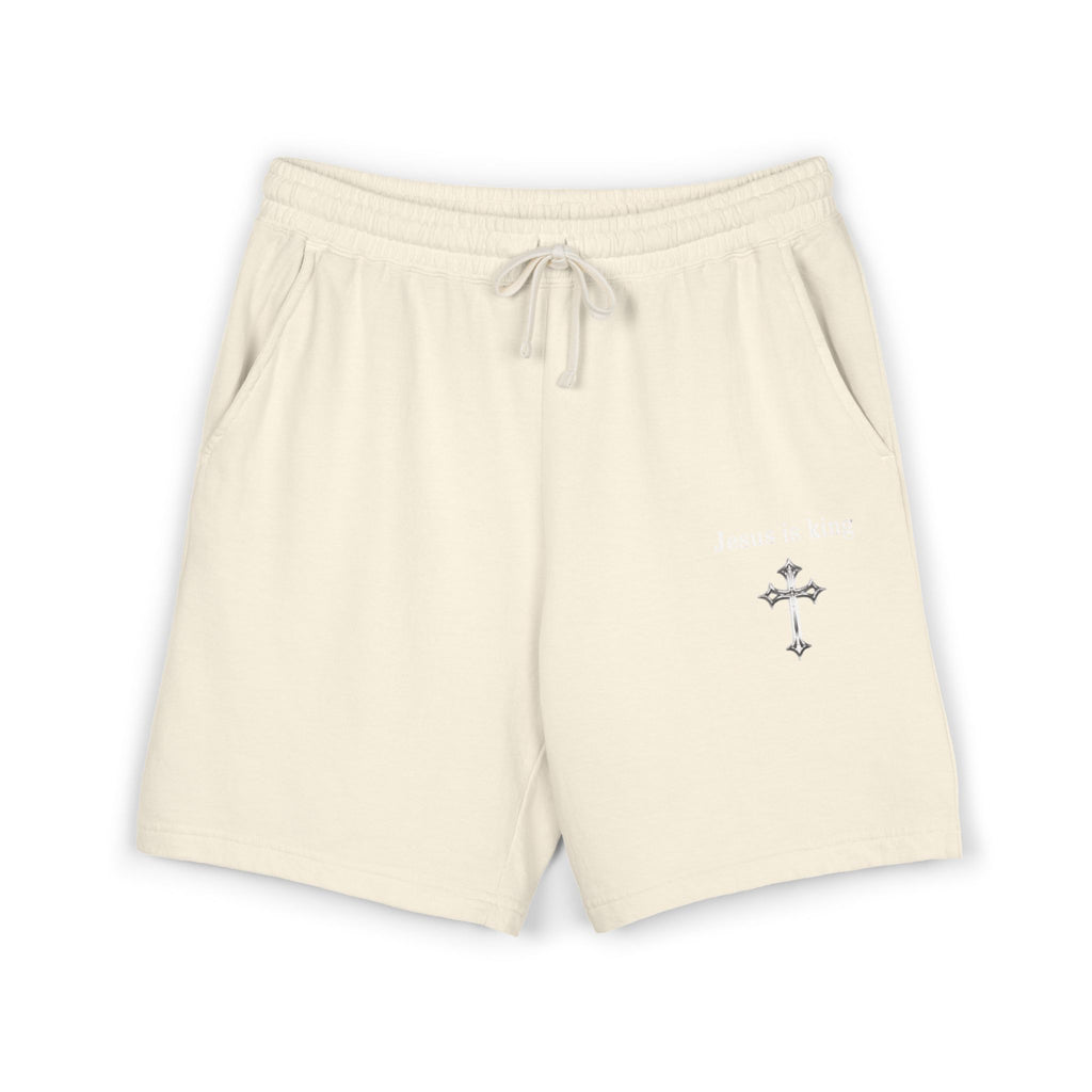 Unisex Garment-Dyed Lightweight Fleece Sweat Shorts