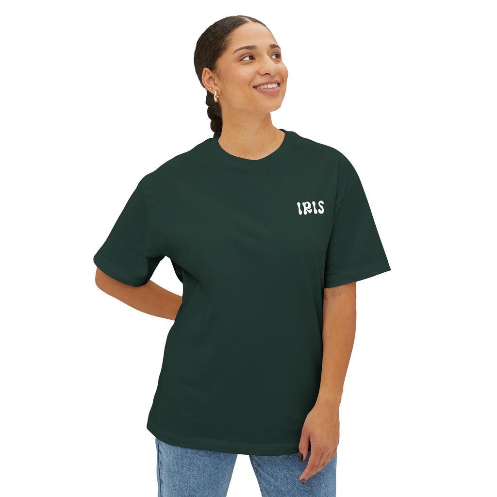 Child of God Oversized Tee — Minimal Front Logo, Bold Back Scripture T-Shirt