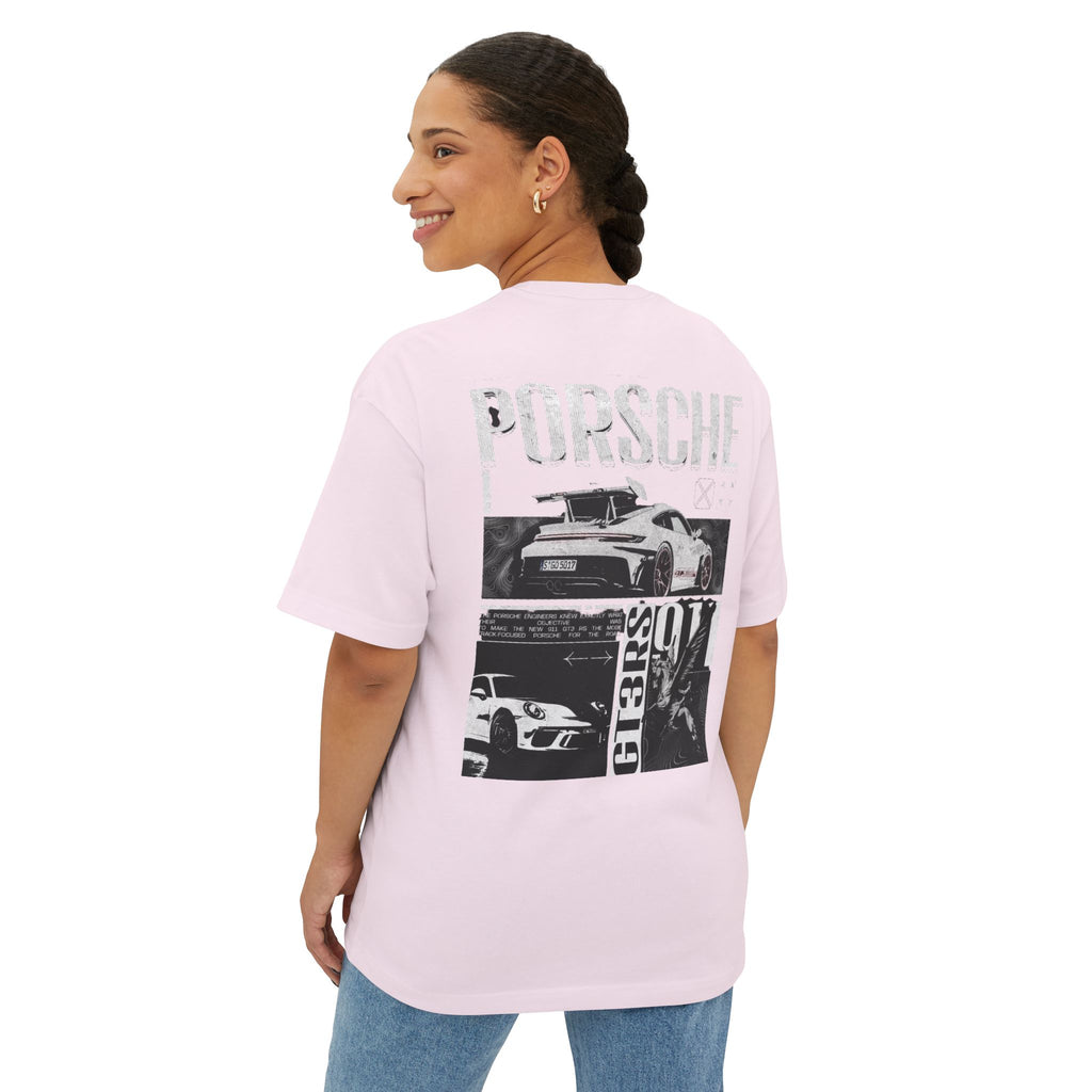 Car Graphic Unisex Oversized Boxy Tee