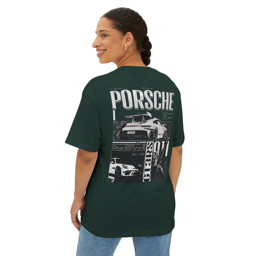 Car Graphic Unisex Oversized Boxy Tee