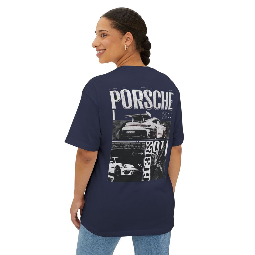 Car Graphic Unisex Oversized Boxy Tee