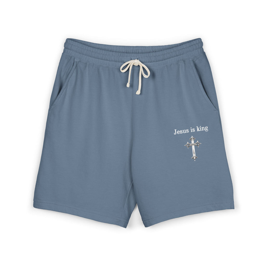 Unisex Garment-Dyed Lightweight Fleece Sweat Shorts