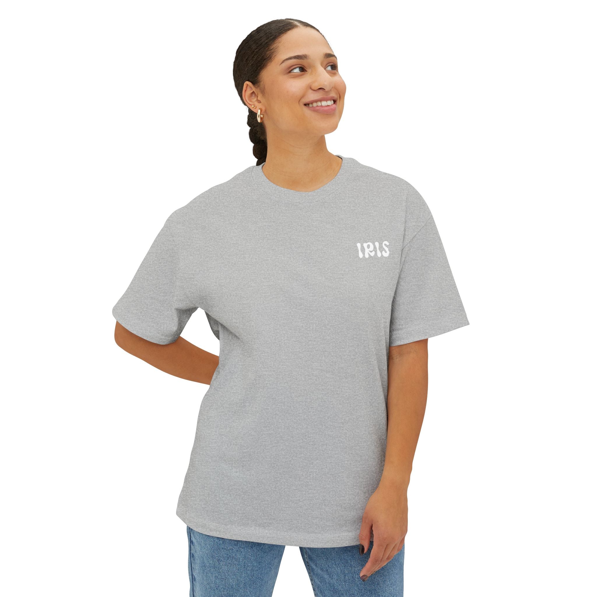 Child of God Oversized Tee — Minimal Front Logo, Bold Back Scripture T-Shirt