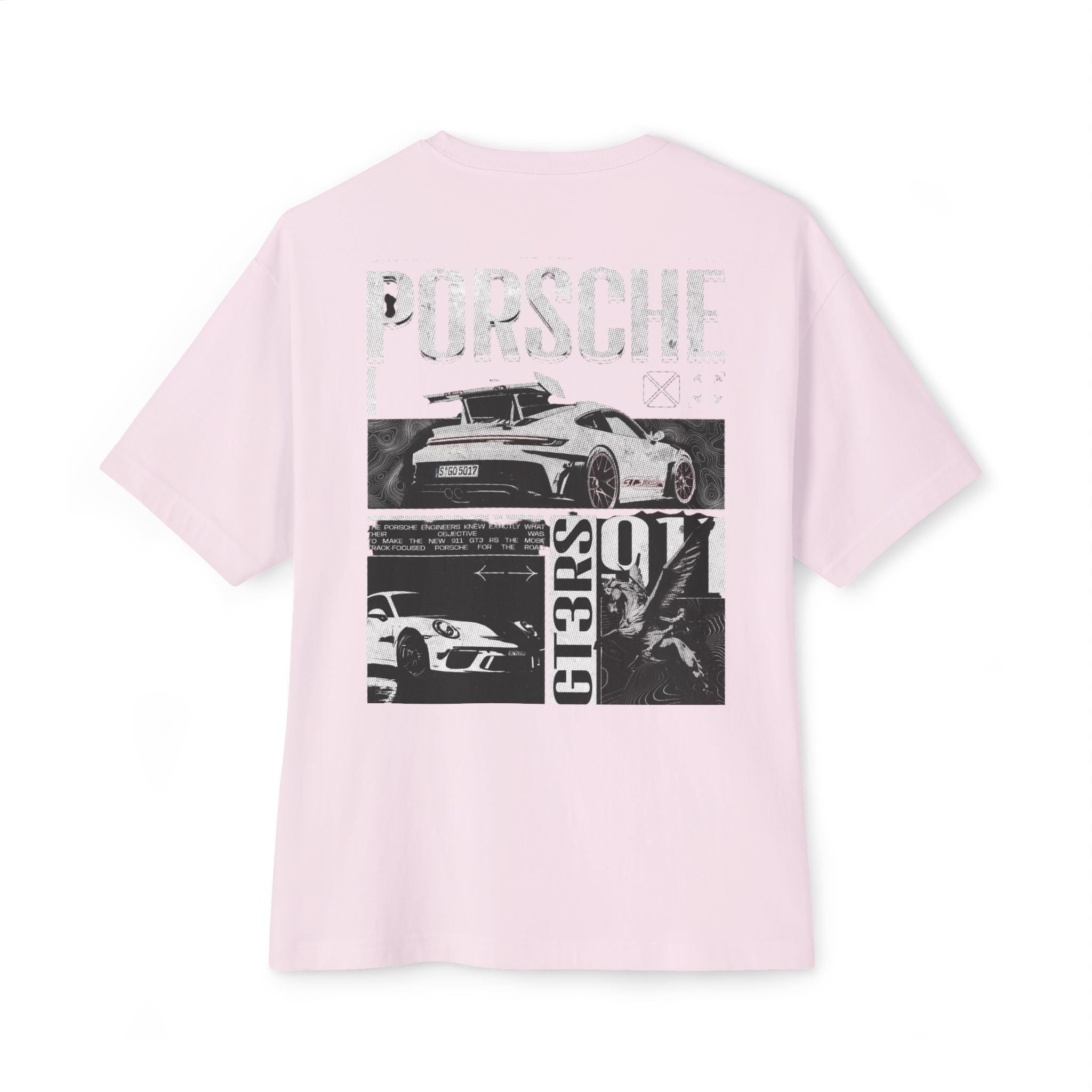 Car Graphic Unisex Oversized Boxy Tee