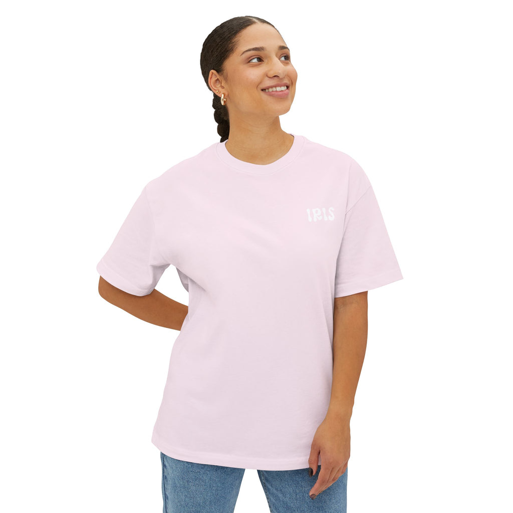 Child of God Oversized Tee — Minimal Front Logo, Bold Back Scripture T-Shirt