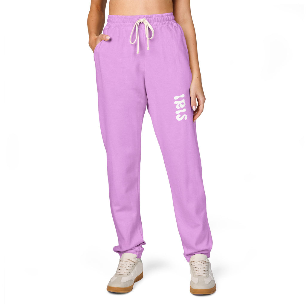 Unisex Garment-Dyed Fleece Sweatpants