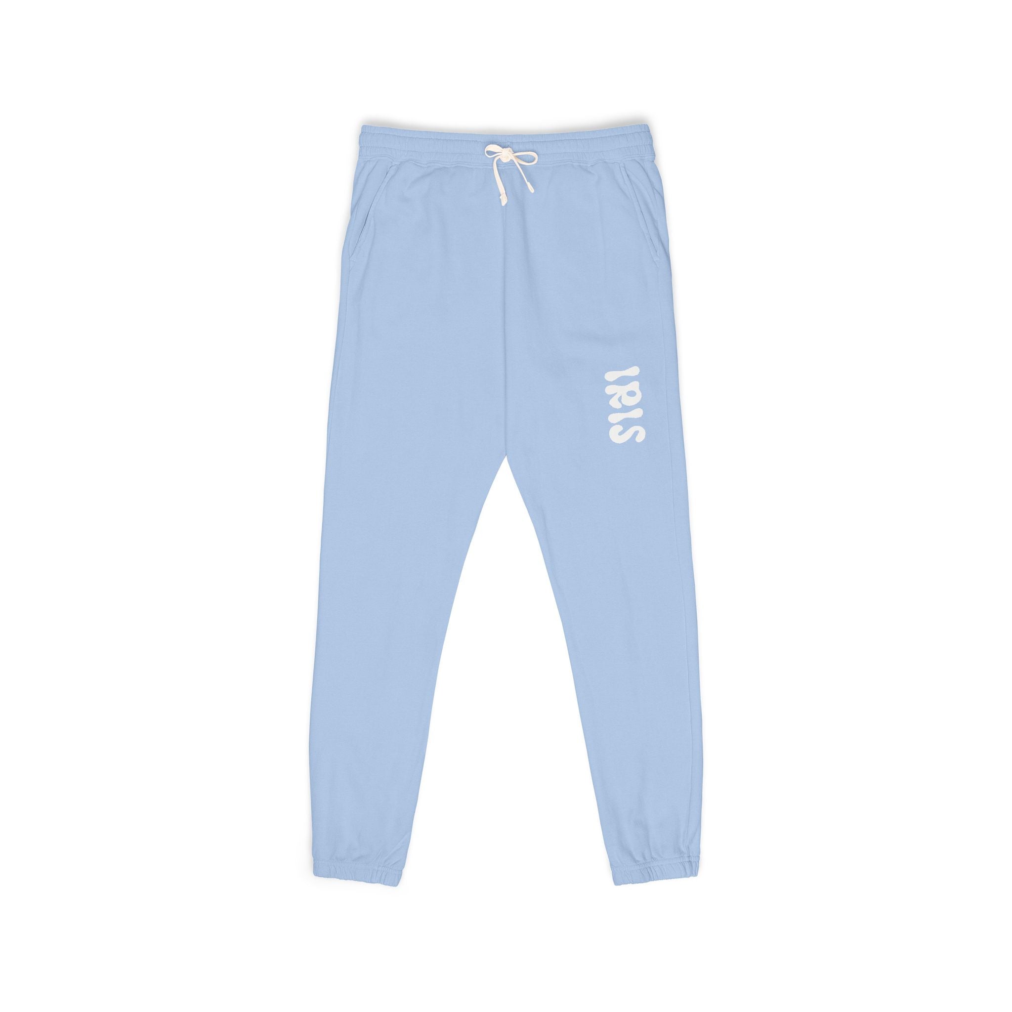 Unisex Garment-Dyed Fleece Sweatpants