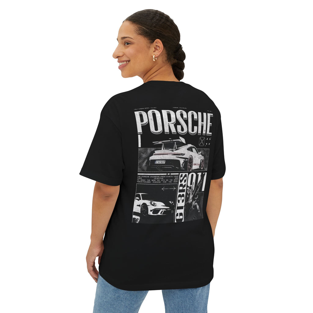 Car Graphic Unisex Oversized Boxy Tee