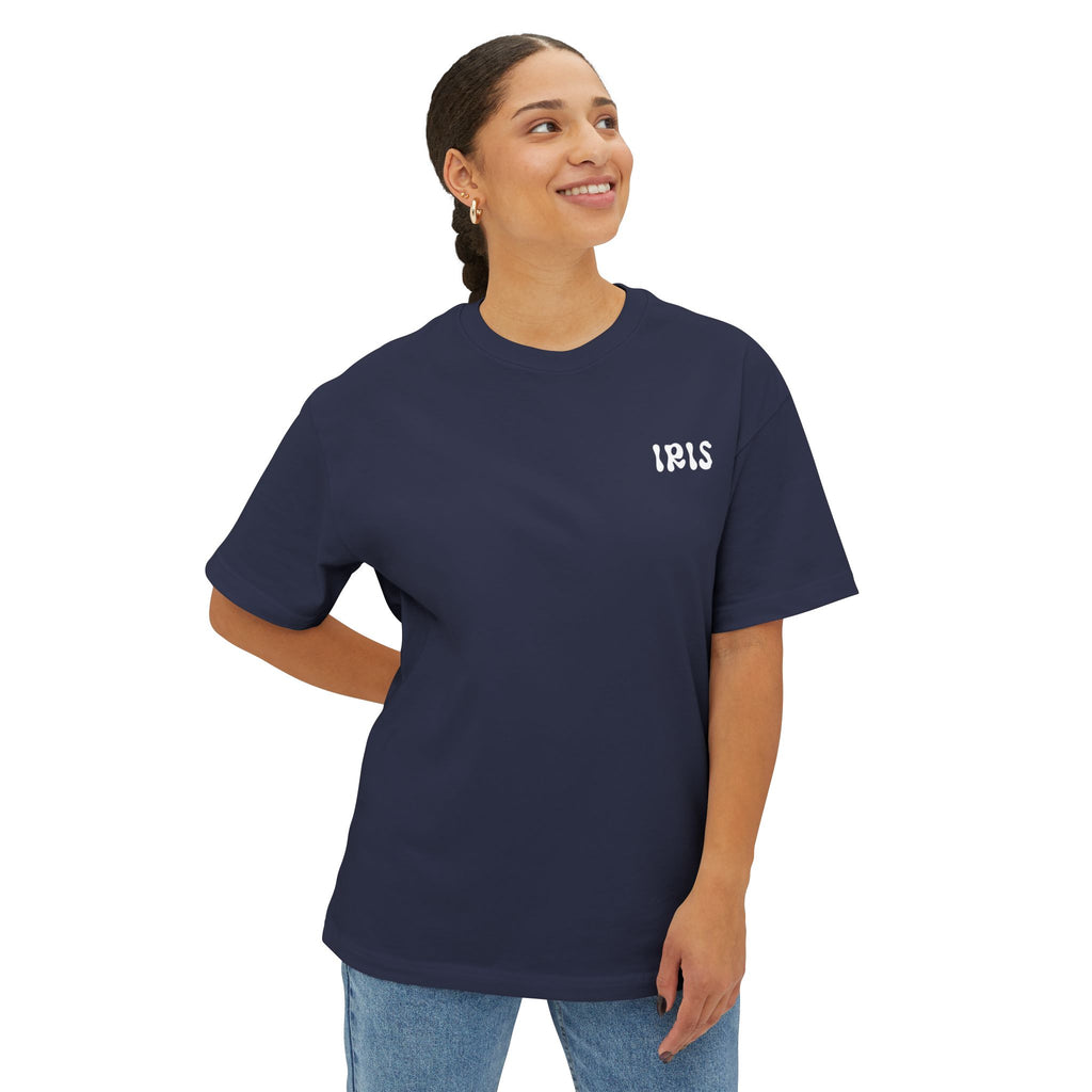 Child of God Oversized Tee — Minimal Front Logo, Bold Back Scripture T-Shirt