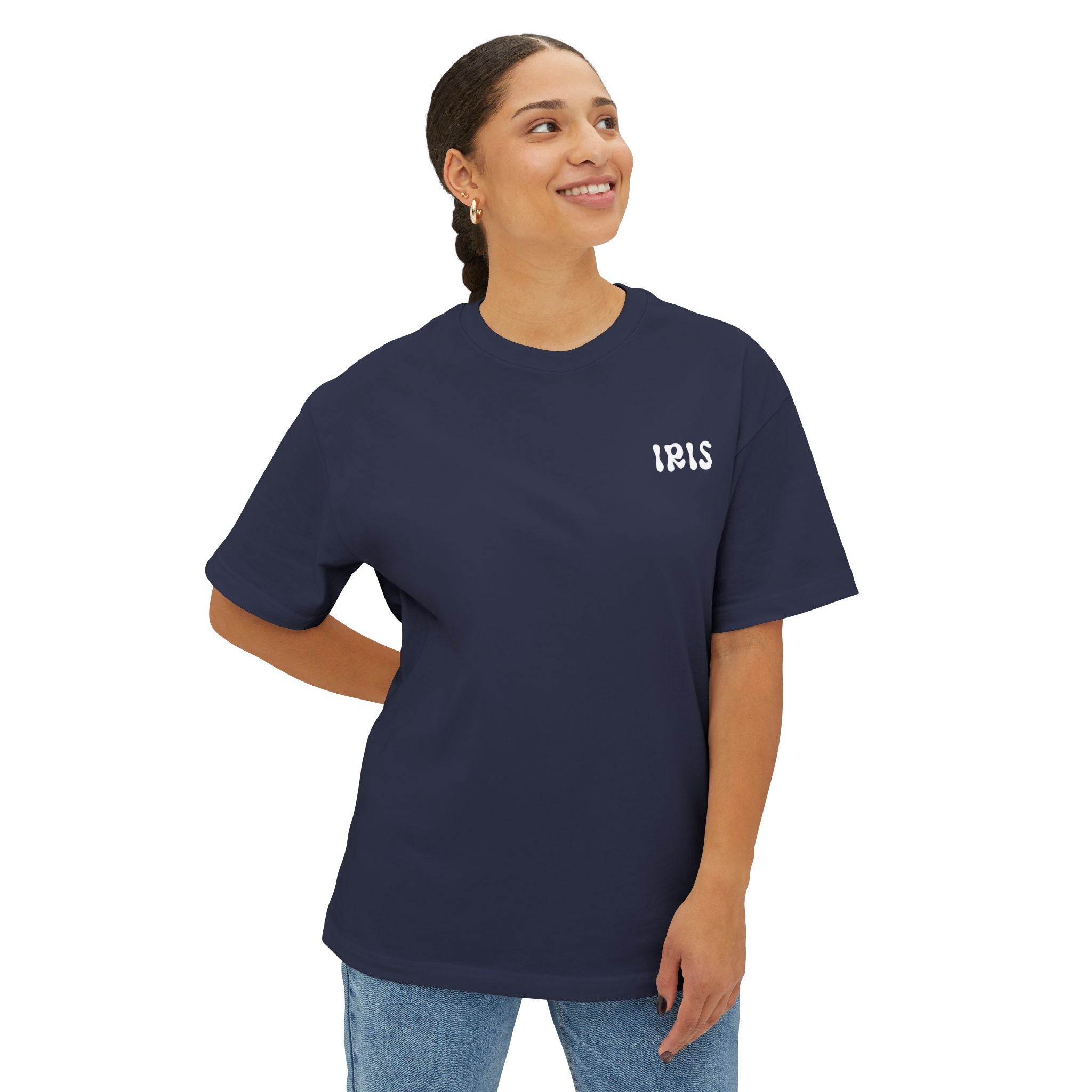 Child of God Oversized Tee — Minimal Front Logo, Bold Back Scripture T-Shirt