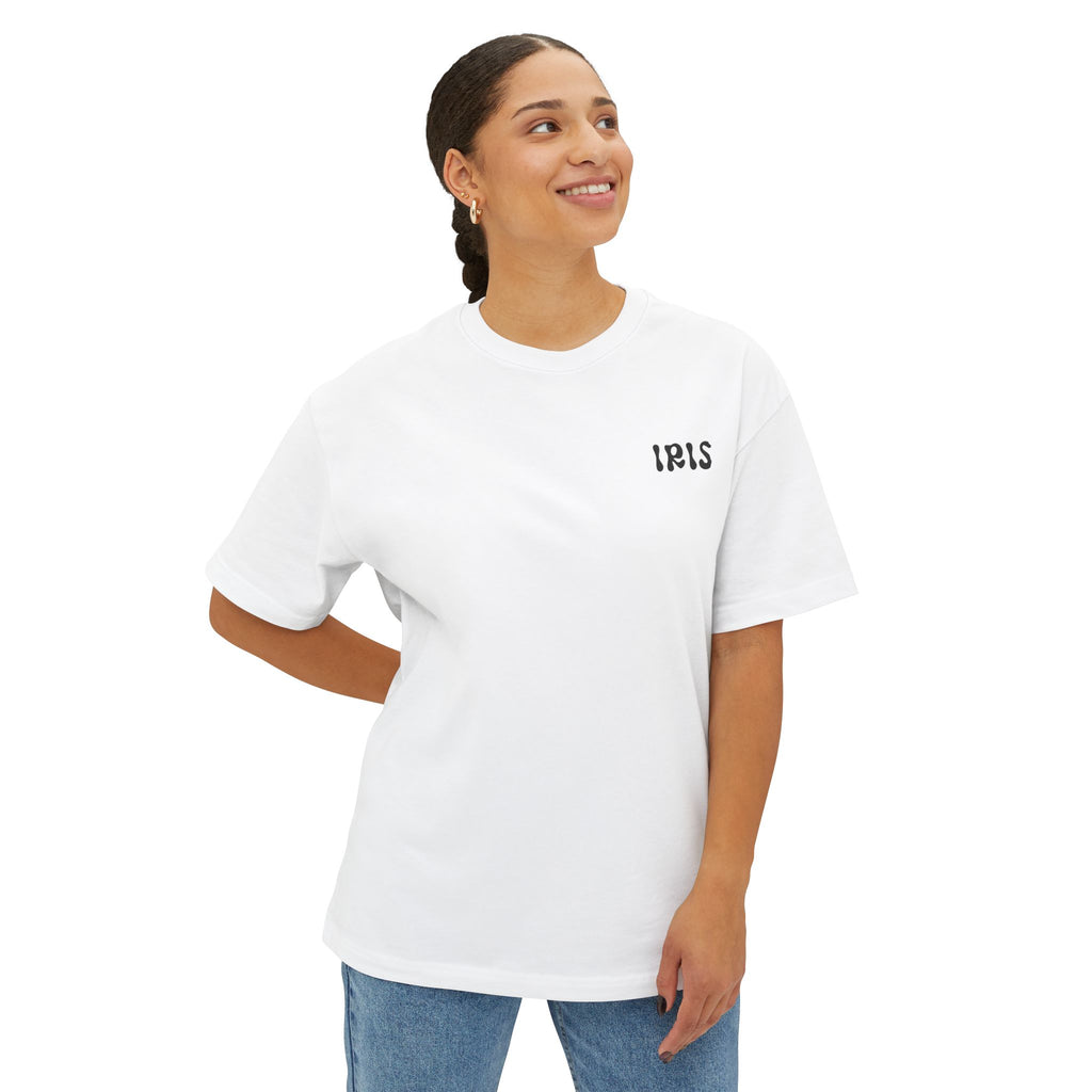 Child of God Oversized Tee — Minimal Front Logo, Bold Back Scripture T-Shirt